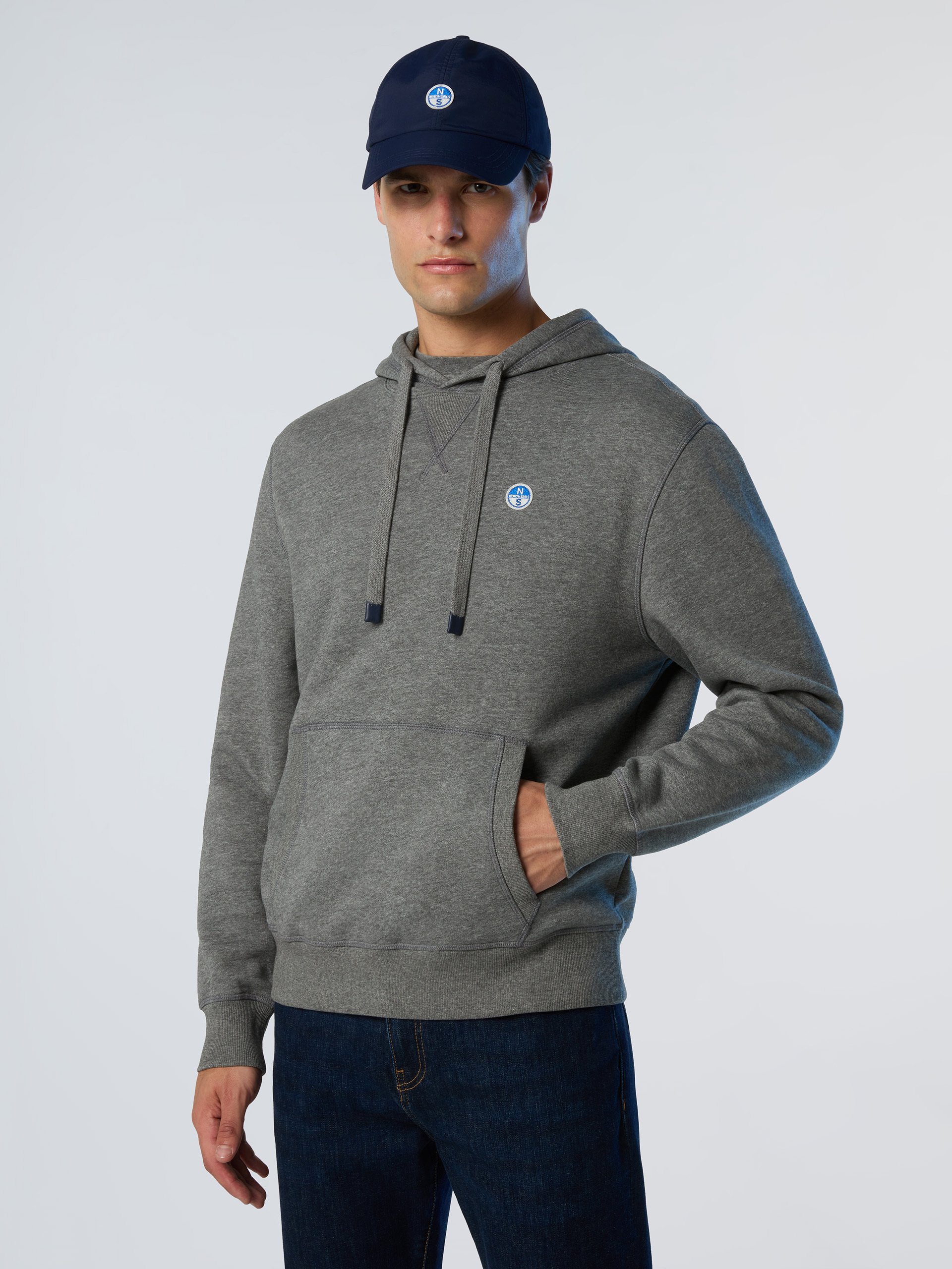 North Sails Kapuzenpullover Mit Logo-Patch