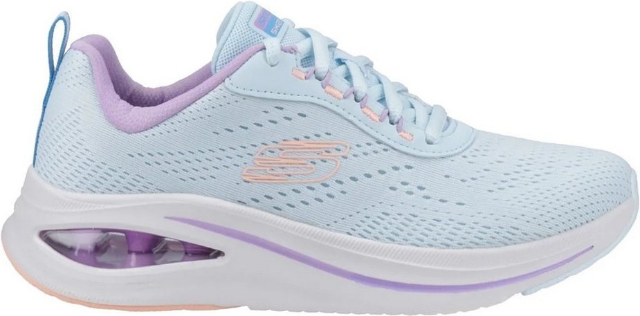 Skechers - Damen Sneaker "Meta Aired Out" (Hellblau/Bunt)