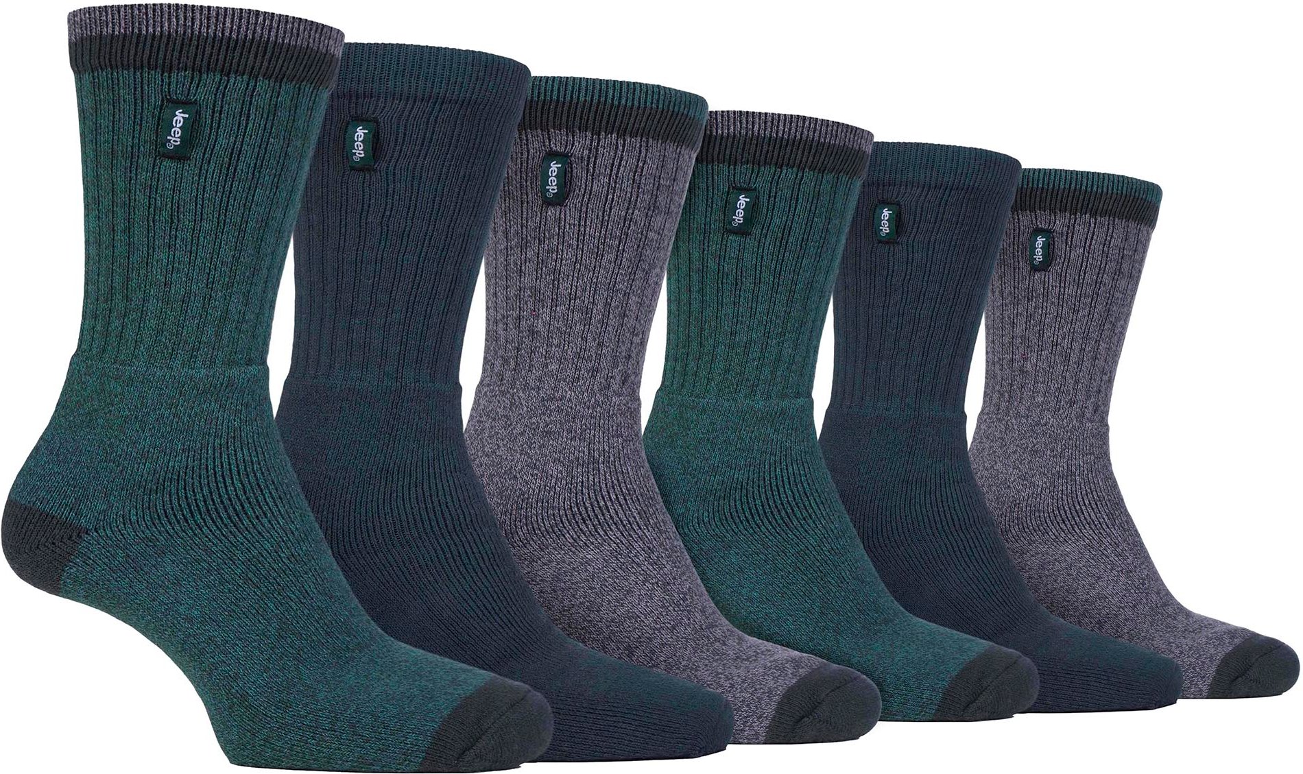 Herren 6er-Pack Wanderstümpfe | Luxus Freizeitstümpfe