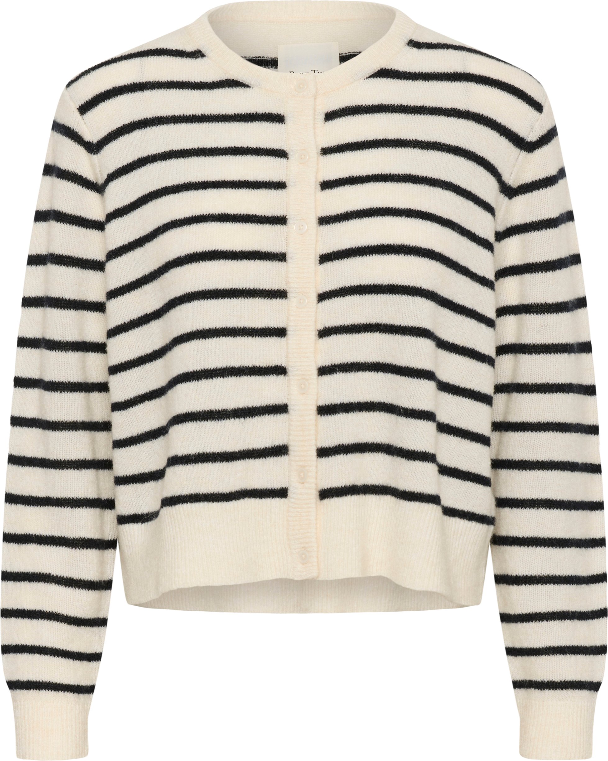 Strickjacke LinikaPW Gerade Passform white