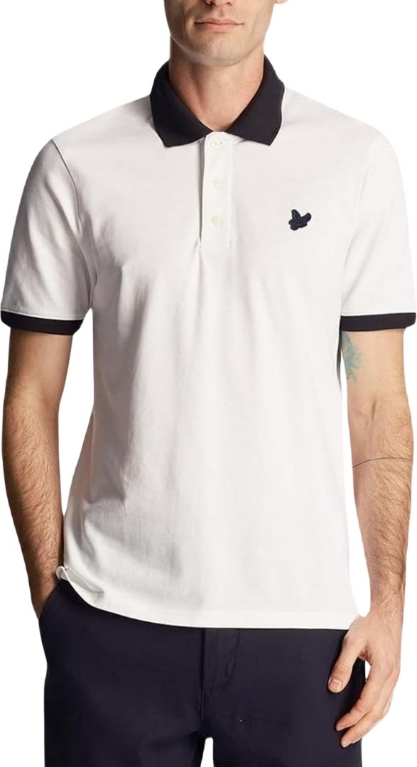 Thumbnail - Lyle & Scott Ringer Wei�es Poloshirt