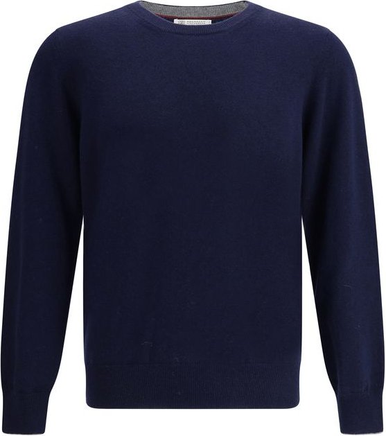 Rundhals langärmliger Pullover