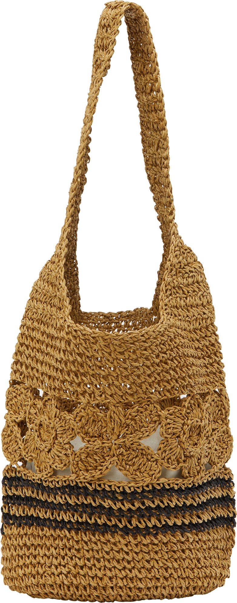 IZIA Beuteltasche Beuteltasche Frauen braun