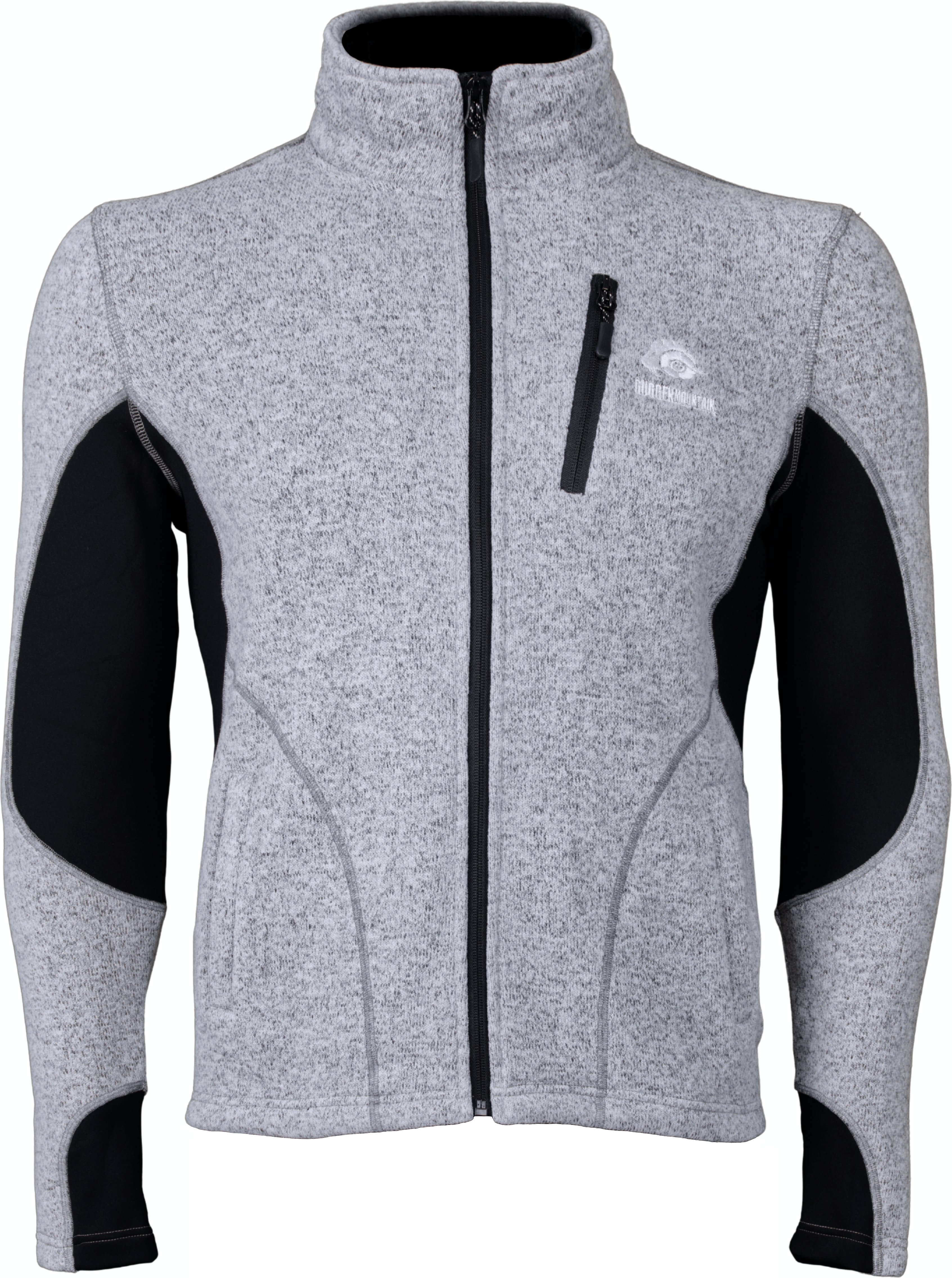Thumbnail - Damen Fusion Fleecejacke Wanderjacke Grau