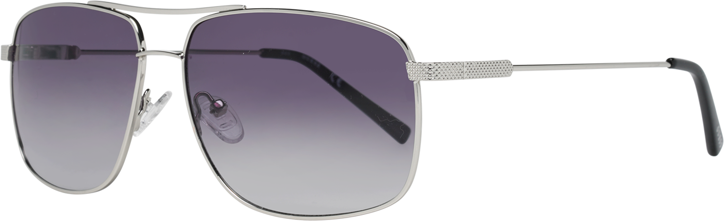 Thumbnail - Guess Sonnenbrille GF0205 10B Silber Grau Gradient
