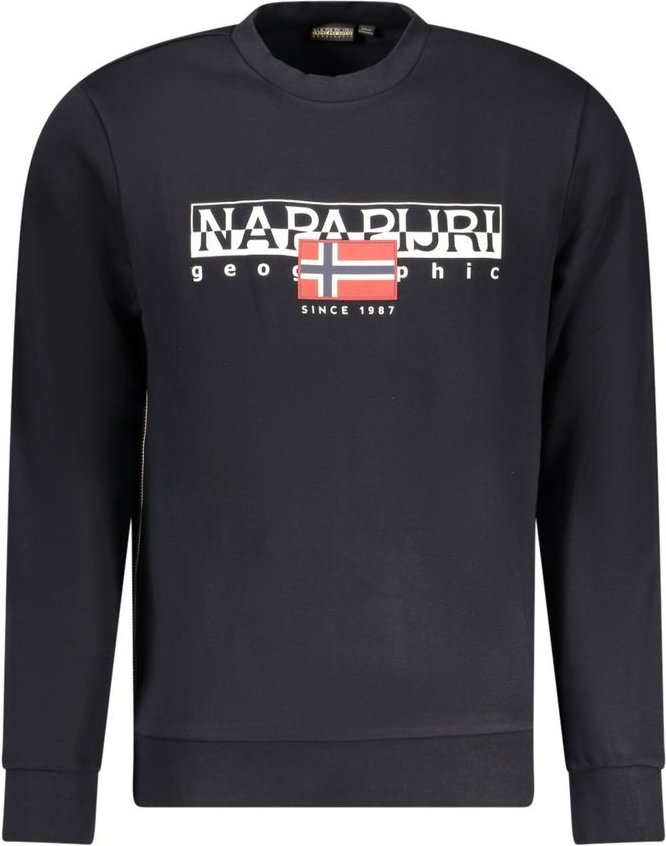 Geometrisches Rundhals-Sweatshirt