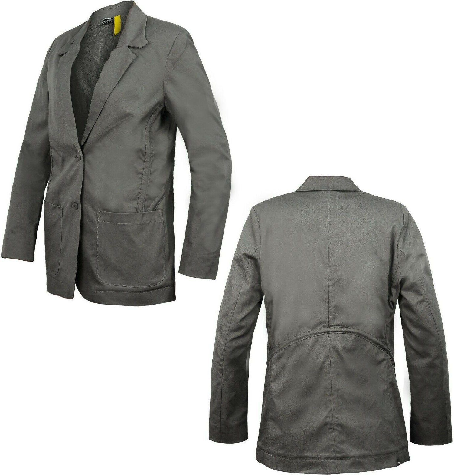 Puma x Hussein Chalayan Womens Blazer Patch Pocket Jacke grau 556998 01 P1E