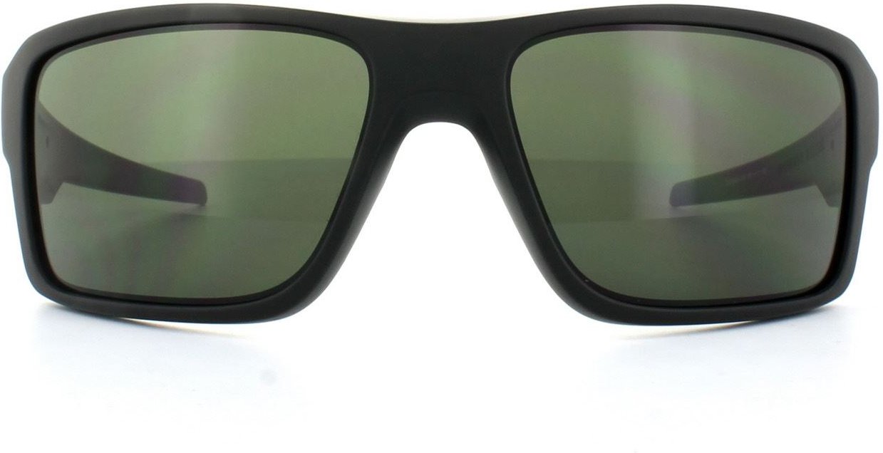 Oakley Sonnenbrille Double Edge OO9380-01 Matt Schwarz Dunkel Grau