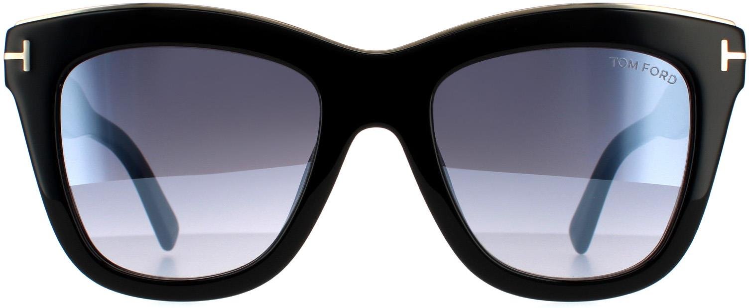 Tom Ford Square Womens Schwarz Grau Gradient