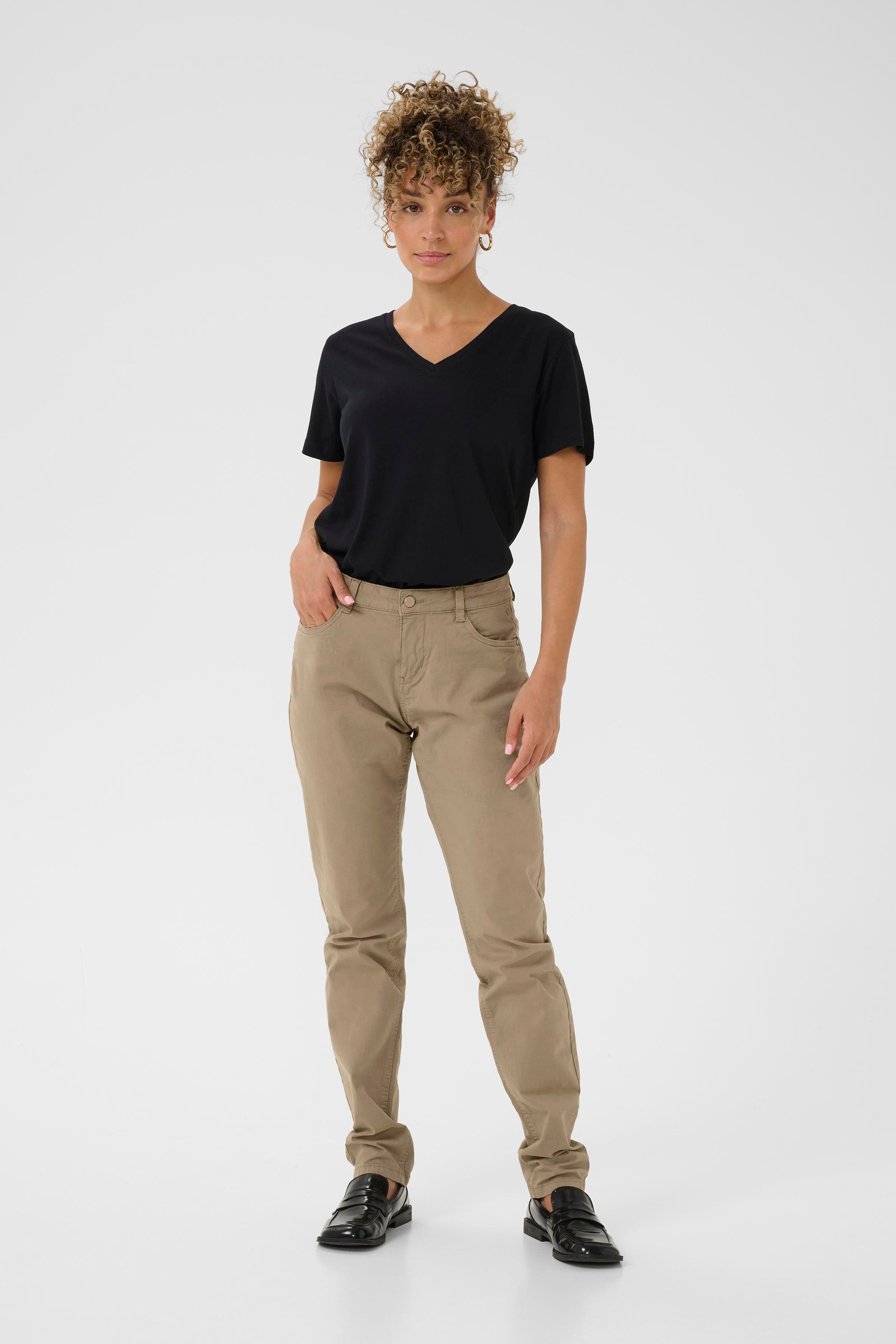 Jeans CRBerta Regular fit beige