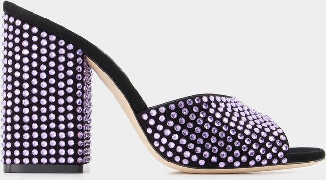 Holly Anja Sandals - Paris Texas - Purple Onyx