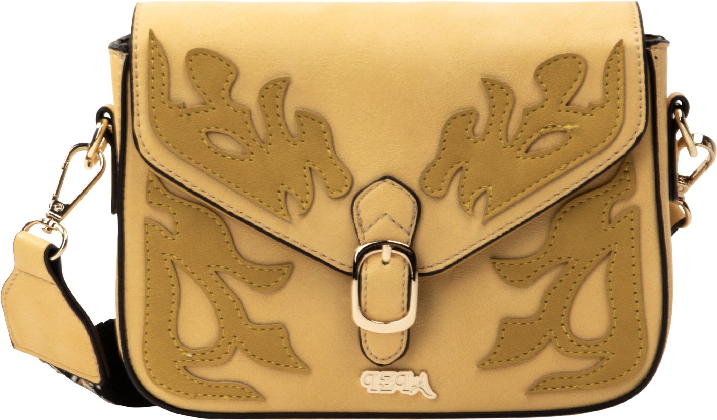 IZIA Umhängetasche Damen gelb