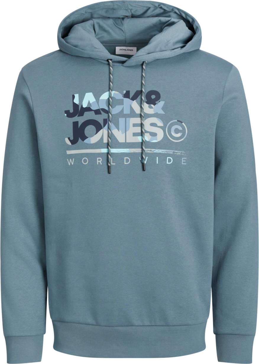 Jack & Jones Luke Sweat Hood Blau