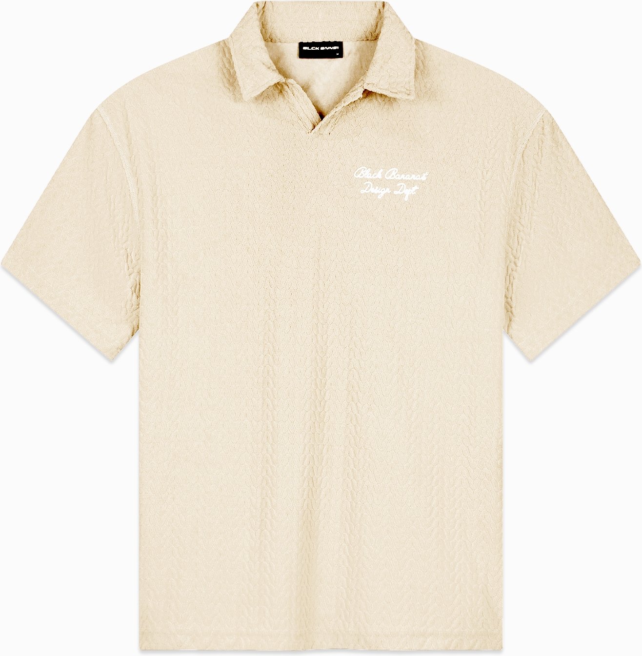 Black Bananas Terry Lounge Polo, Sand