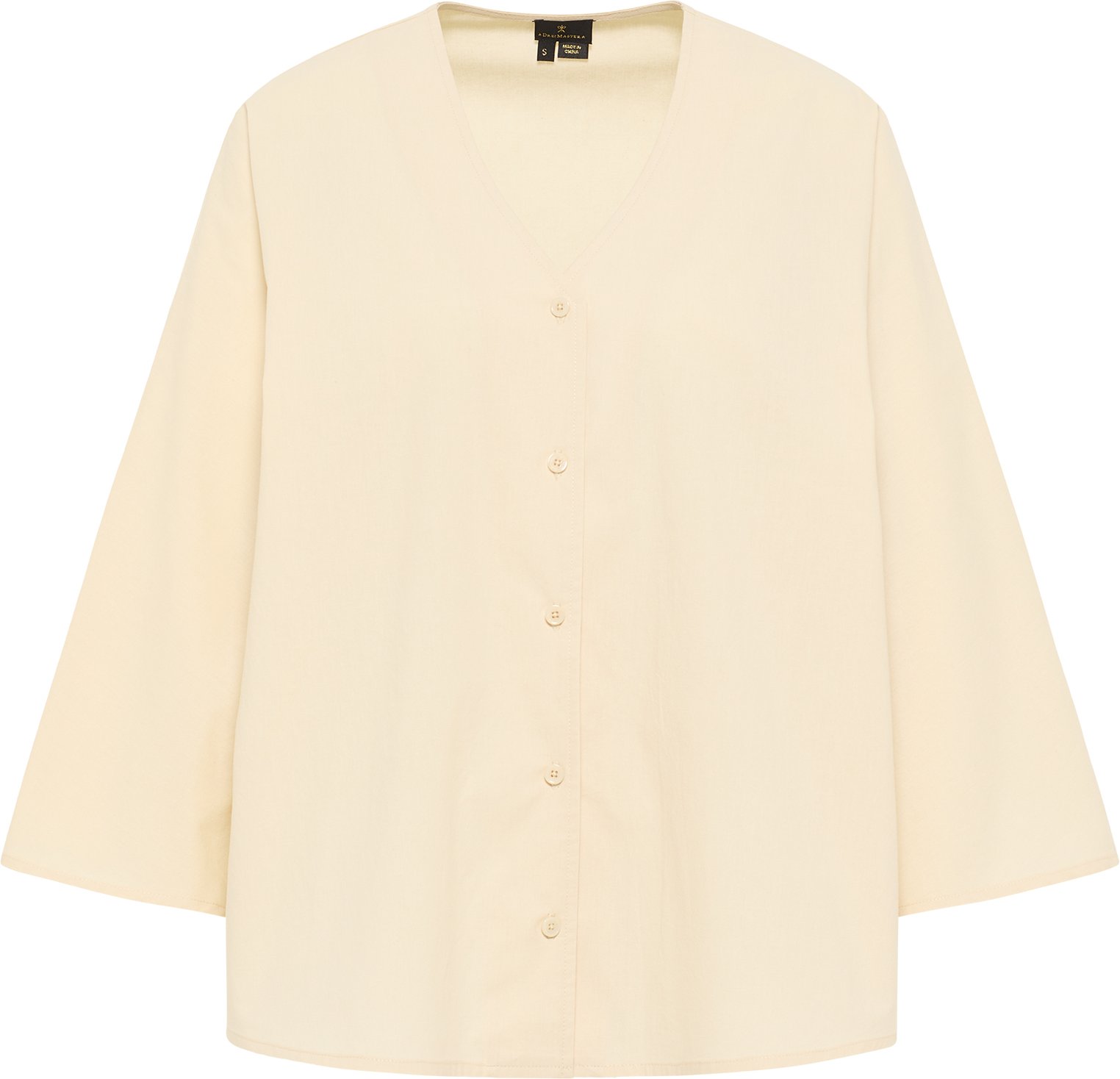 Thumbnail - Dreimaster Blusenshirt Damen Höllenbeige