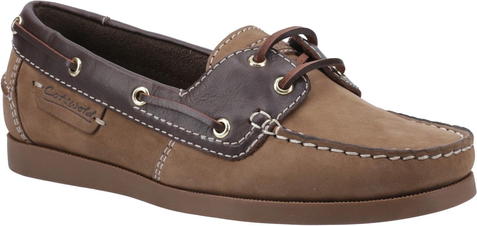 Cotswold - Damen Bootsschuhe "Waterlane", Leder (Blaugrün)