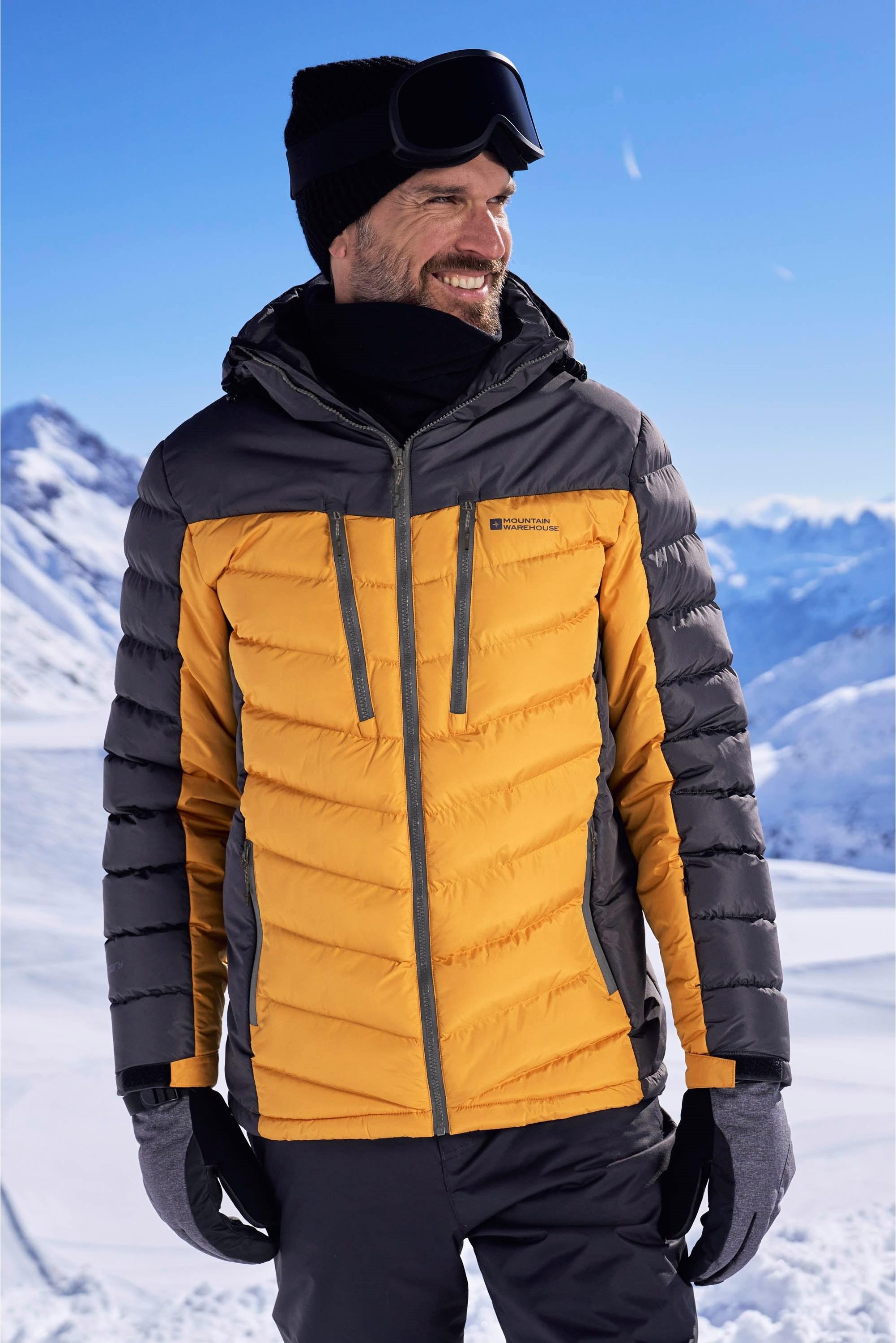 Thumbnail - Mountain Warehouse - Herren Skijacke "Vulcan III" (Senf)