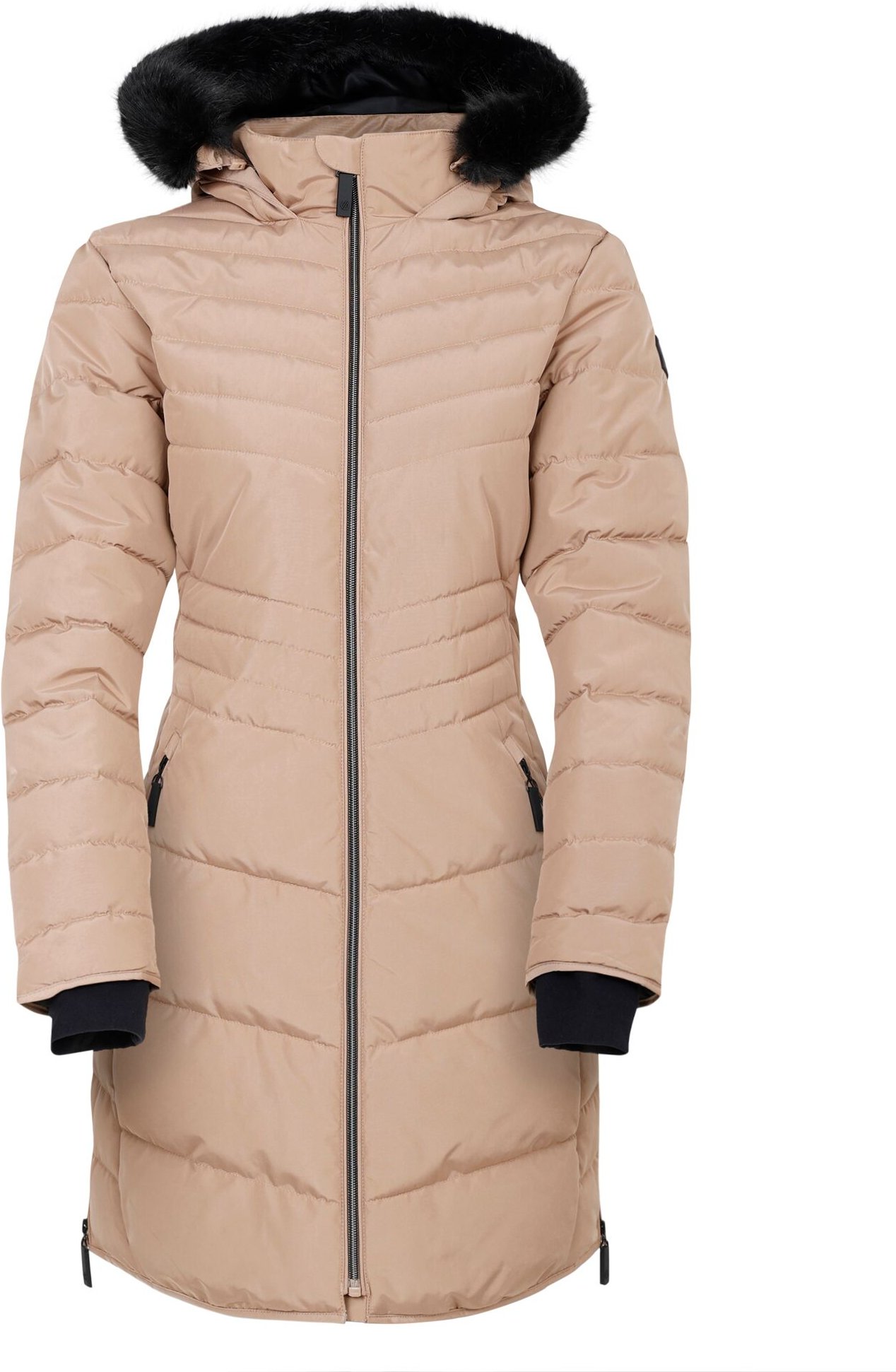 Thumbnail - Dare 2B - "Striking IIII" Steppjacke Midi-Länge für Damen (Kaschmir)