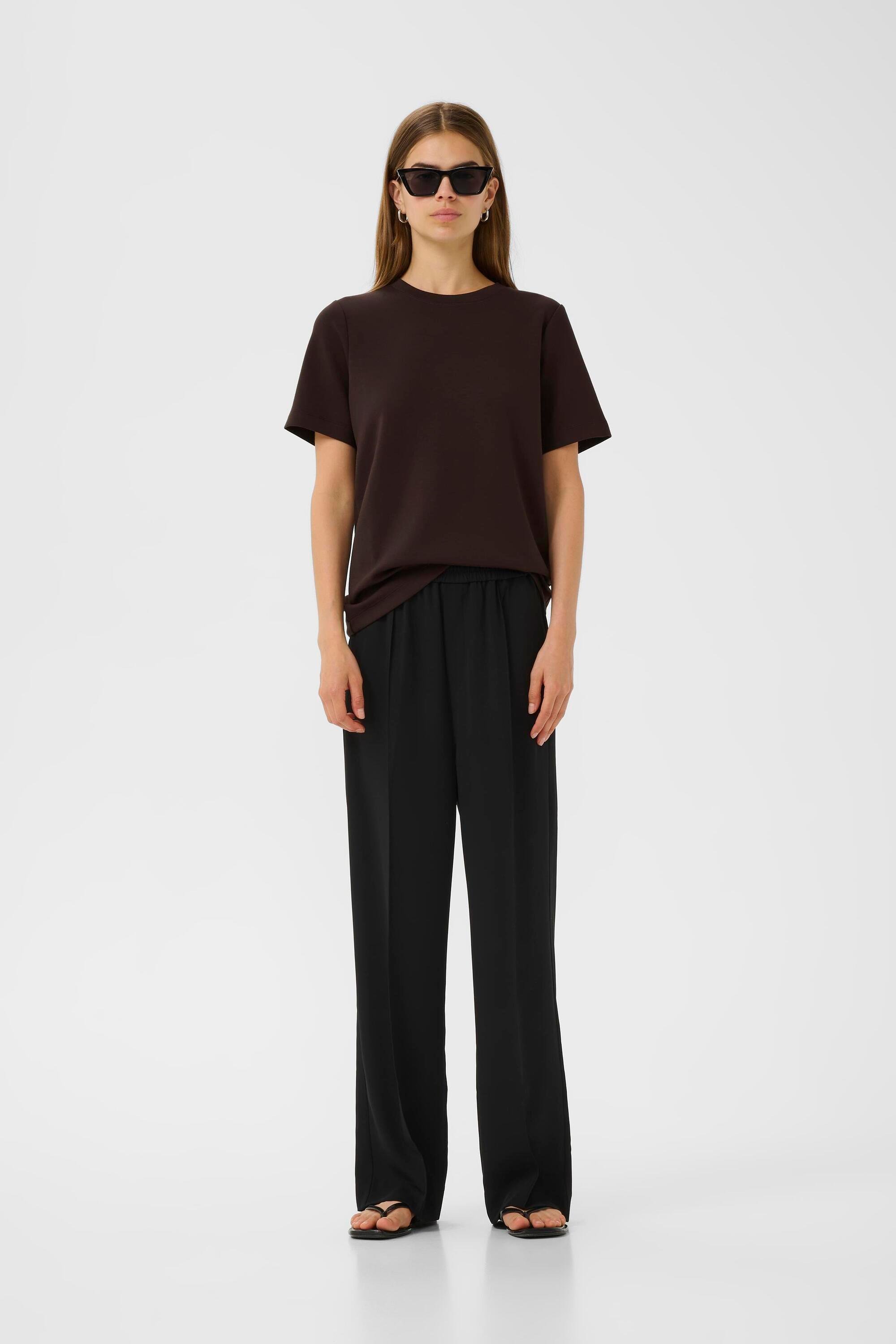 T-shirt VincentIW Lockere Passform brown