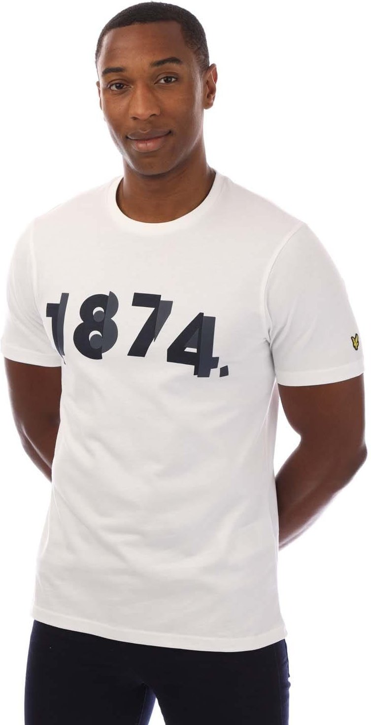 Lyle & Scott - "1874" T-Shirt für Herren (Weiß)