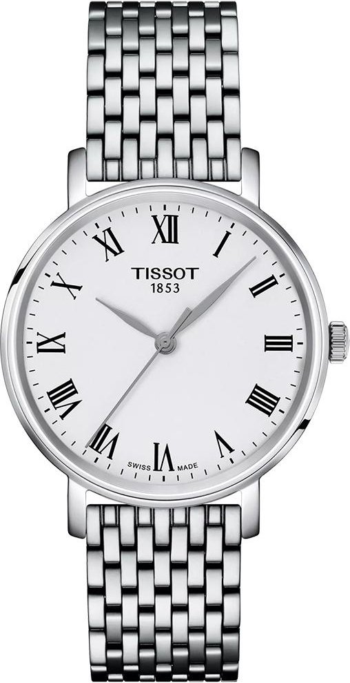 Tissot Everytime Silber Damen Armbanduhr T1432101103300