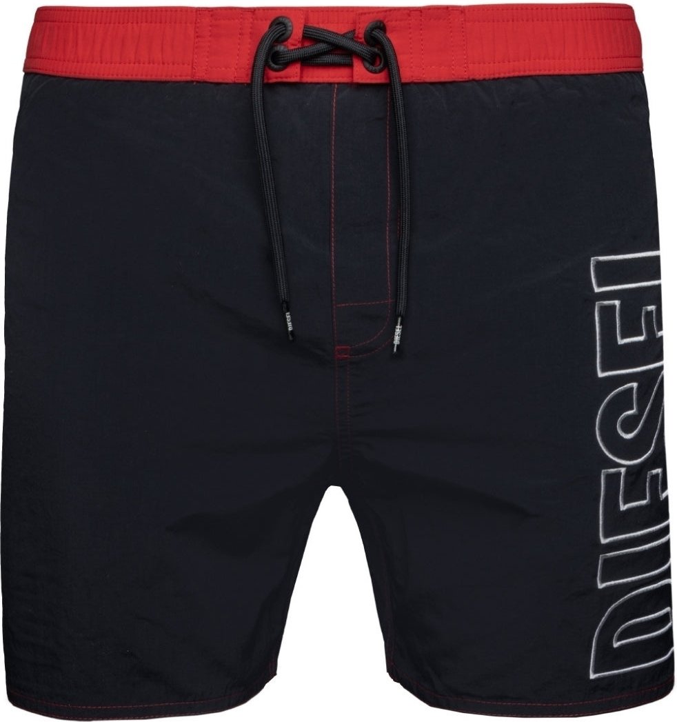 Diesel BMBX-WAVE 2.017 Schwarze Badeshorts
