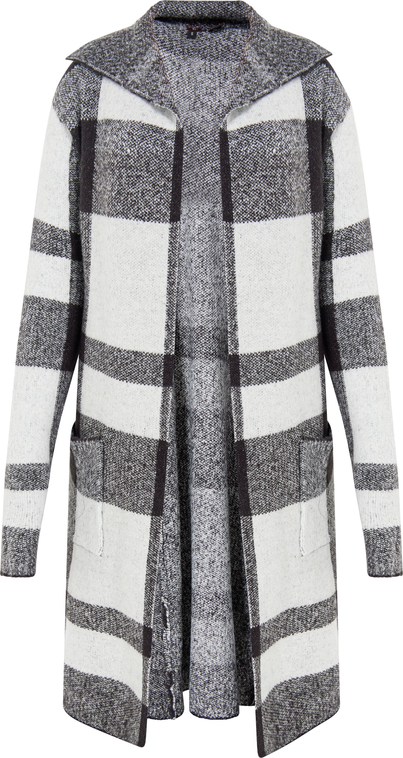 Mymo Strickjacke Damen schwarz