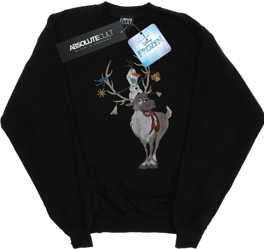 Disney - "Frozen" Sweatshirt für Herren (Schwarz)
