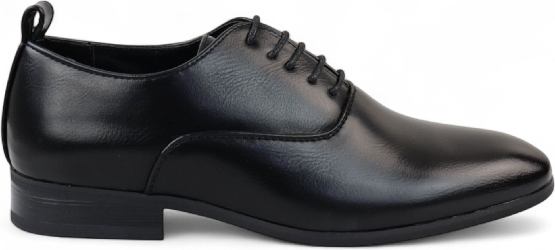 Klassische Oxford-Derby-Schuhe für Herren in Schwarz