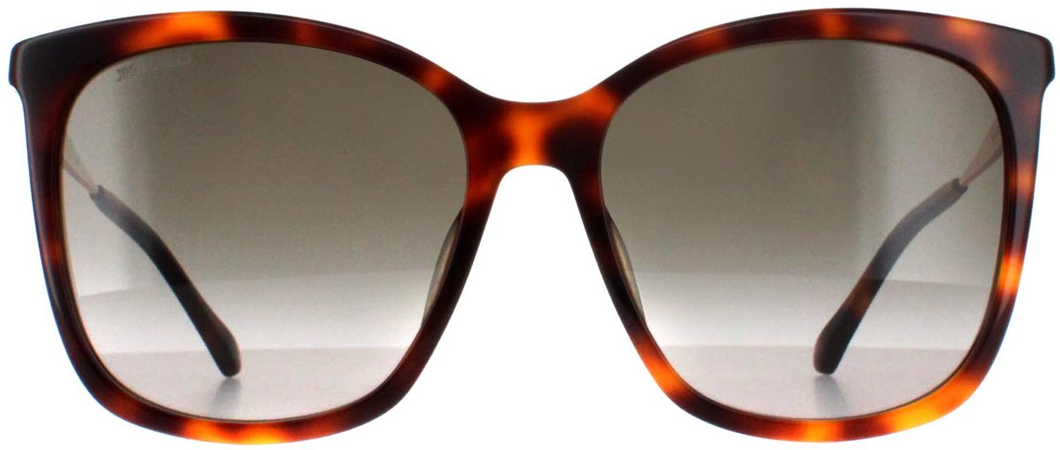 Jimmy Choo NEREA/G/S 05L HA havana bruin gradiënt zonnebril