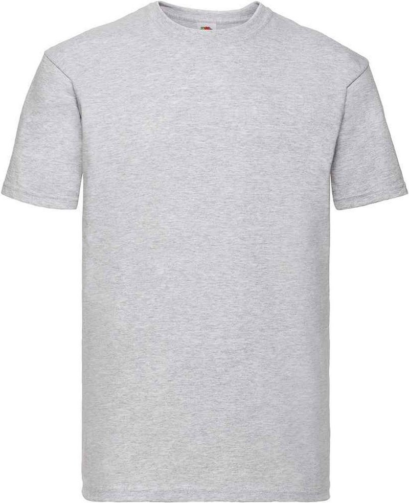 Fruit of the Loom - "Super Premium" T-Shirt für Herren/Damen Unisex (Grau)