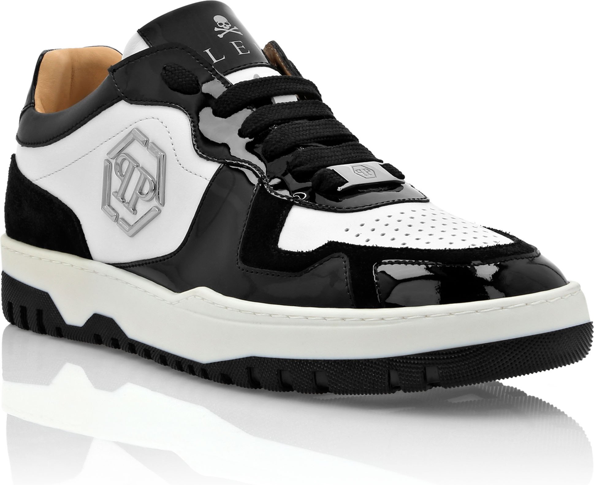 Sneaker Sneaker Aus Ledermix