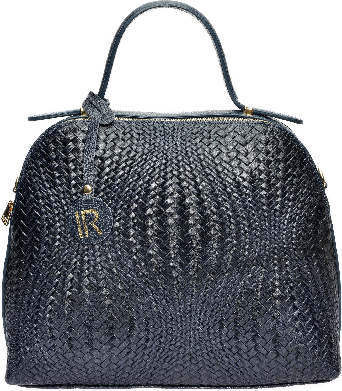 Isabella Rhea Blau Rindsledertasche