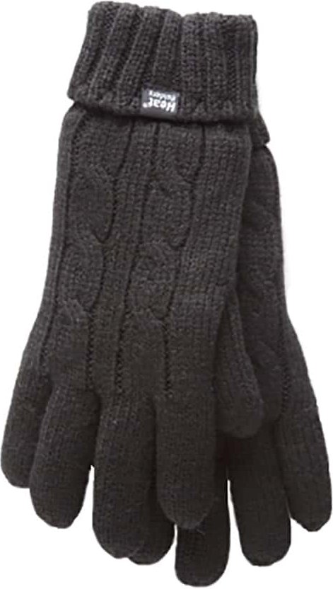 Heat Holders - Womens Cable Knit 2.3 tog Handschuhe für den Winter