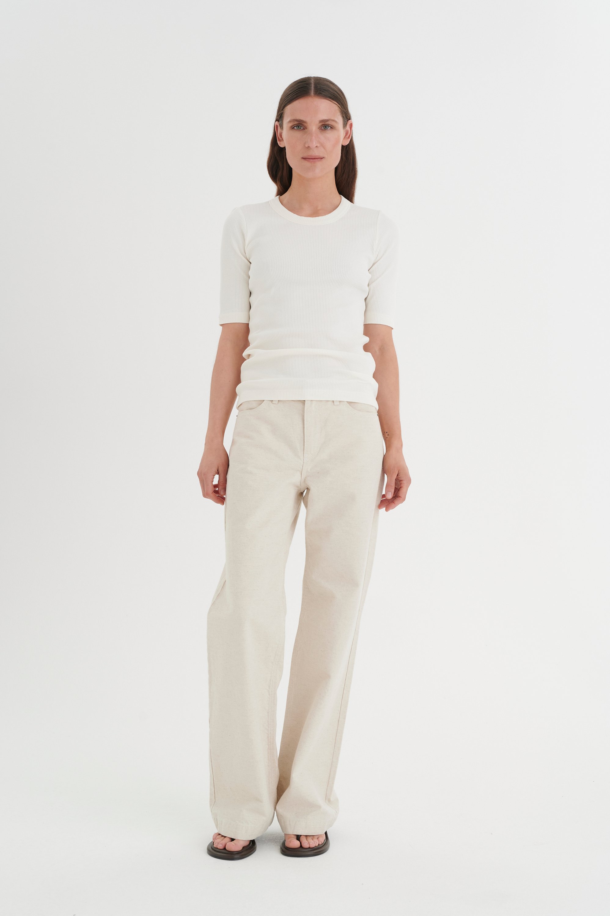 T-shirt Slim fit white