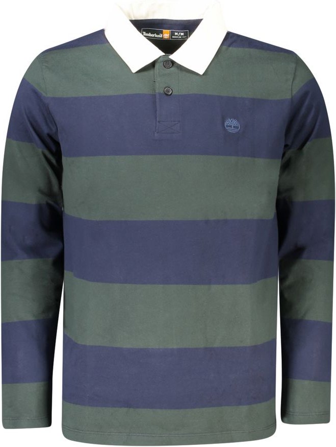 Gestreiftes Langarm-Polohemd