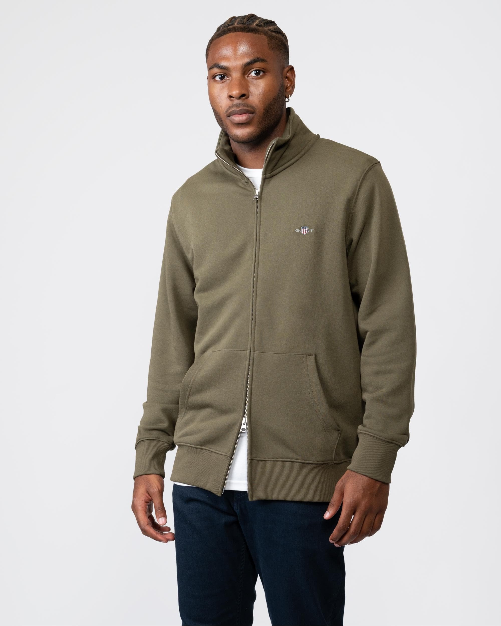 Gant Regular Shield Full Zip Sweat Sweatjacke