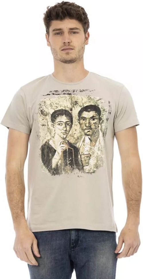 Lässiges T-Shirt mit Kurzarm