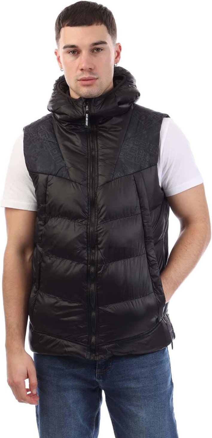 Duck and Cover - "Rierson" Weste für Herren (Schwarz)