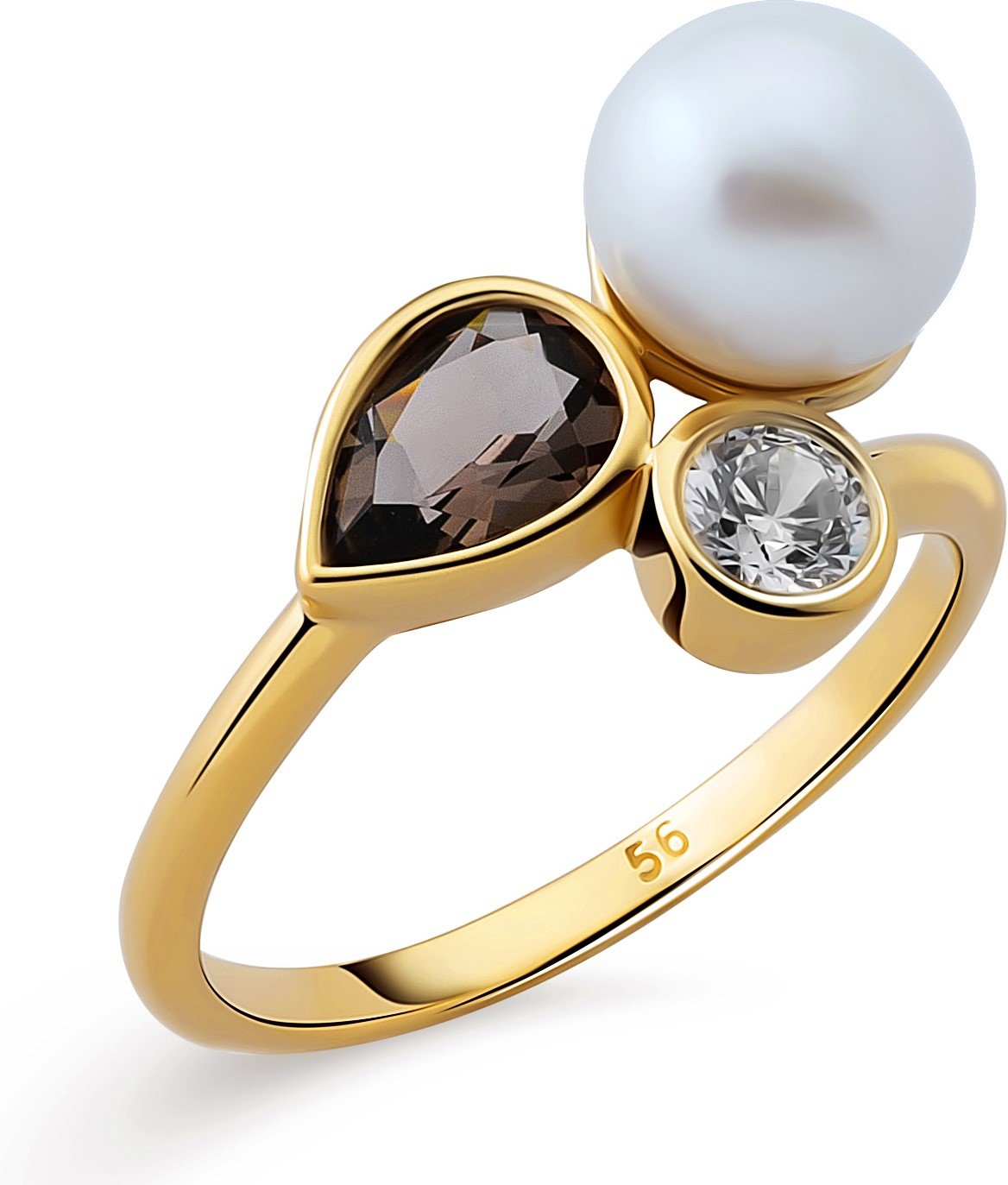 Orphelia Damen-Ring Sterling-Silber 925 – Gold ZR-7498/G