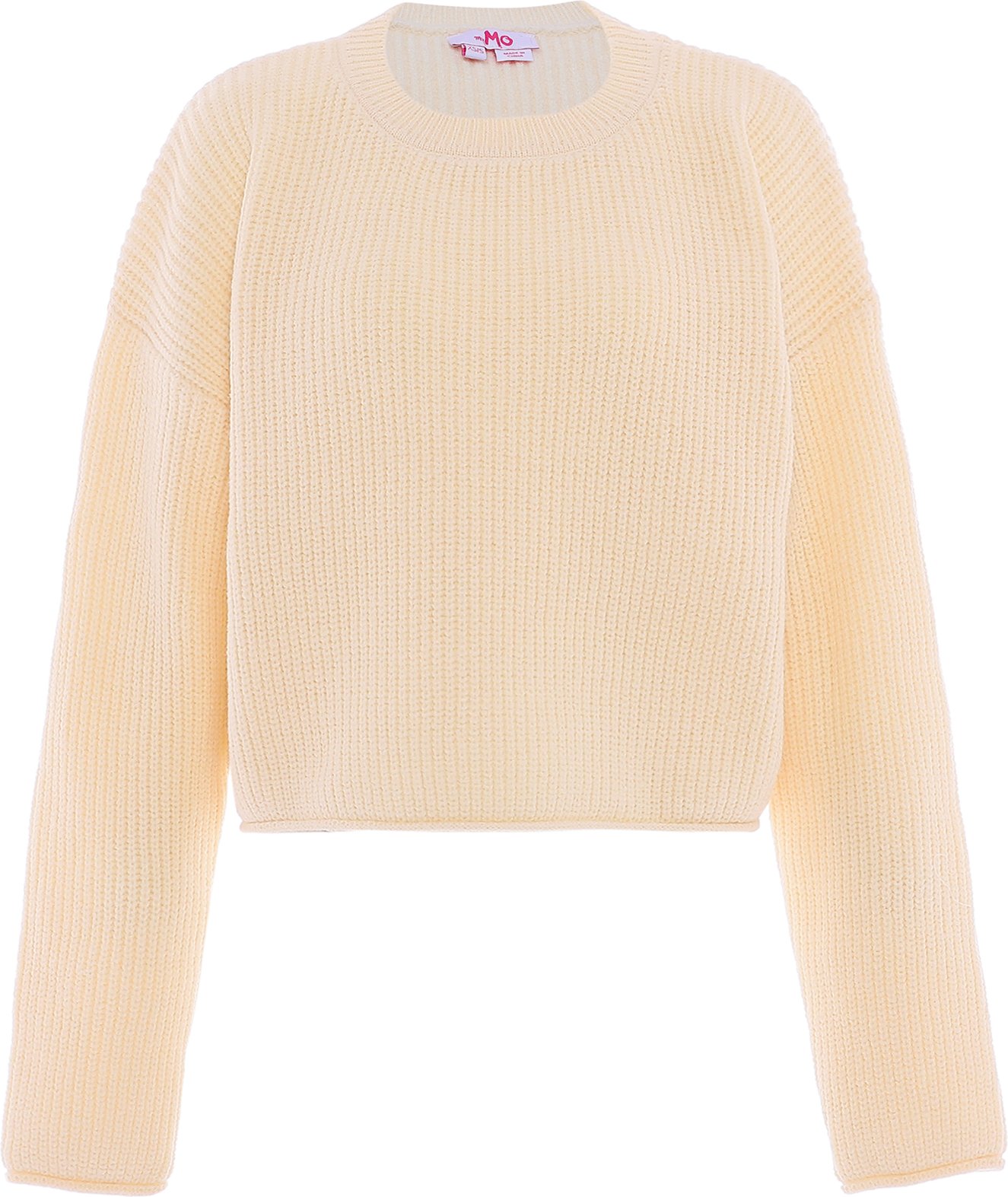 Mymo Zur Seite fahren Damen Wollweiß