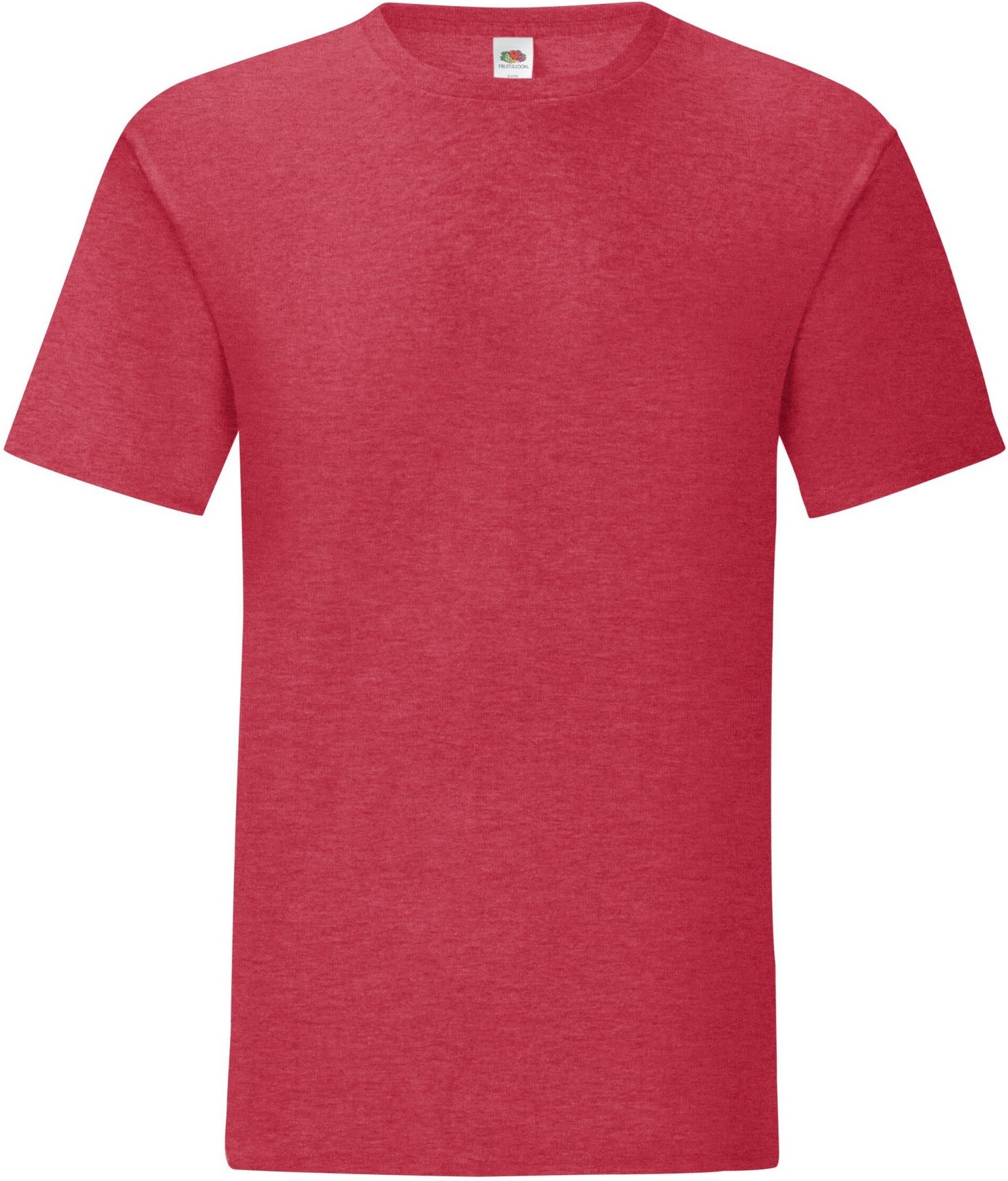 Fruit of the Loom - "Iconic 150" T-Shirt für Herren (Heide Rot)