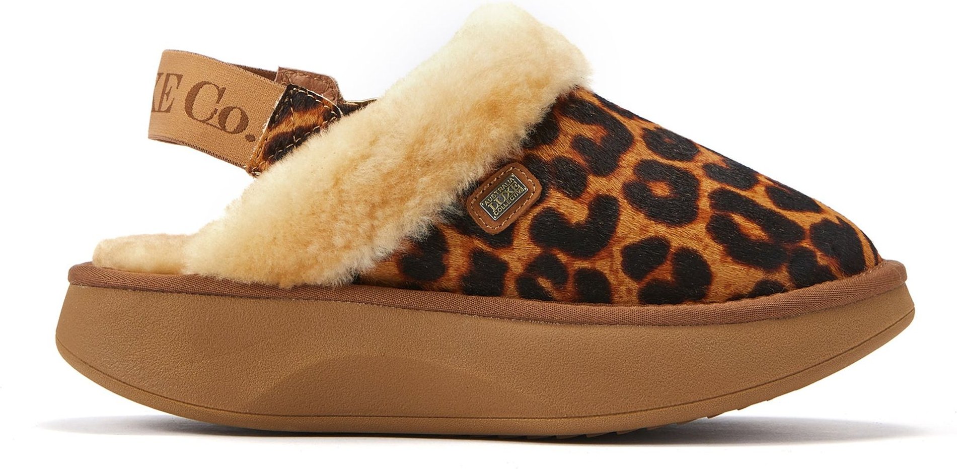 Peggy Leopard Hausschuhe