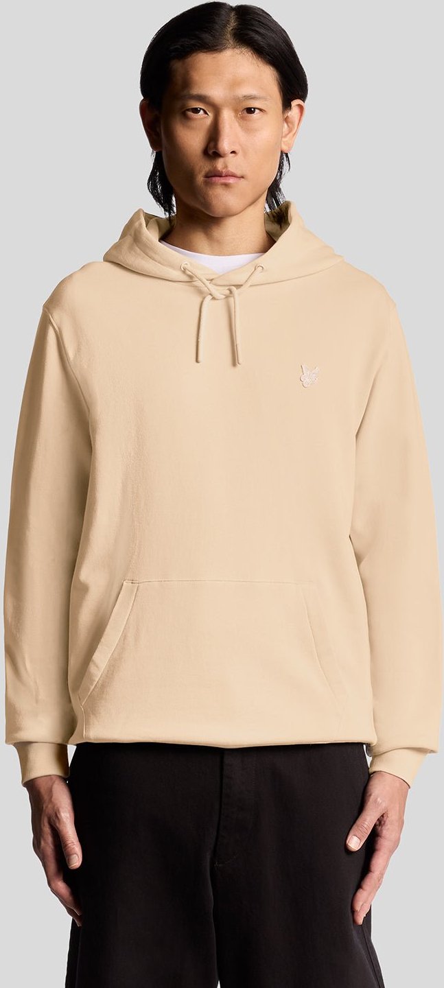 Lyle & Scott – Loopback-Kapuzenpullover aus superfeiner Baumwolle – Rosa