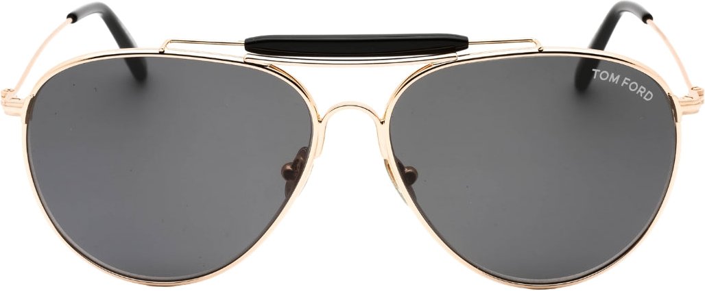 Tom Ford Raphael-02 Sonnenbrille in glänzendem Roségold