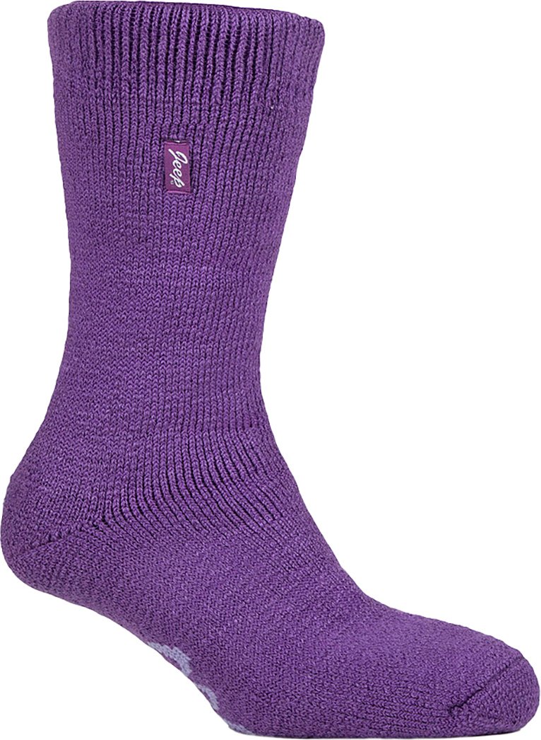 Damen Thermosocke | Jeep | Atmungsaktive Luxus gepolsterte Winterstiefelsocken für Damen - Violett