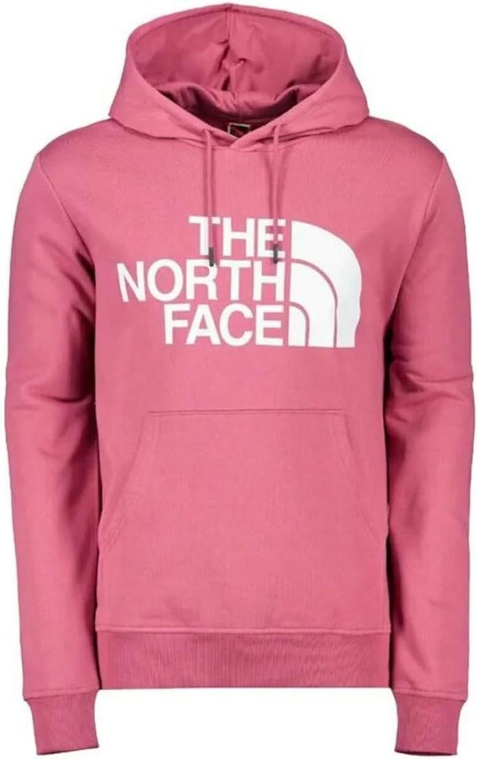 Thumbnail - The North Face Standard Herren Hoodie in Rot Violett