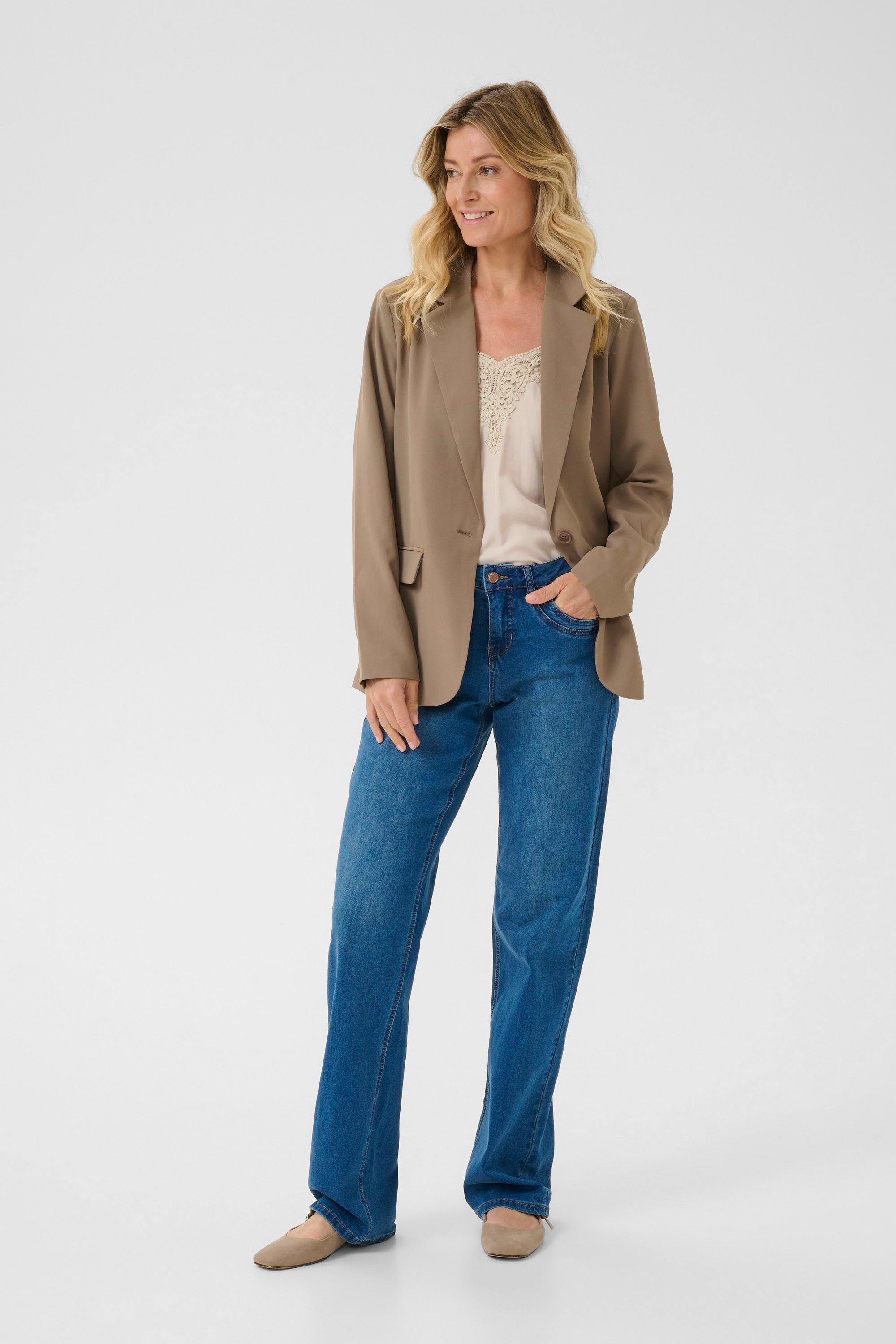 Blazer CRCan Feminine beige