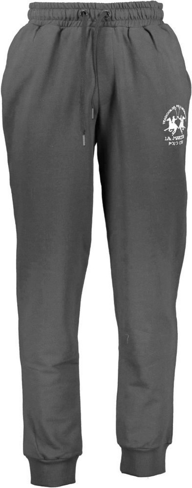 La Martina Herren Sweatpants aus grauer Baumwolle
