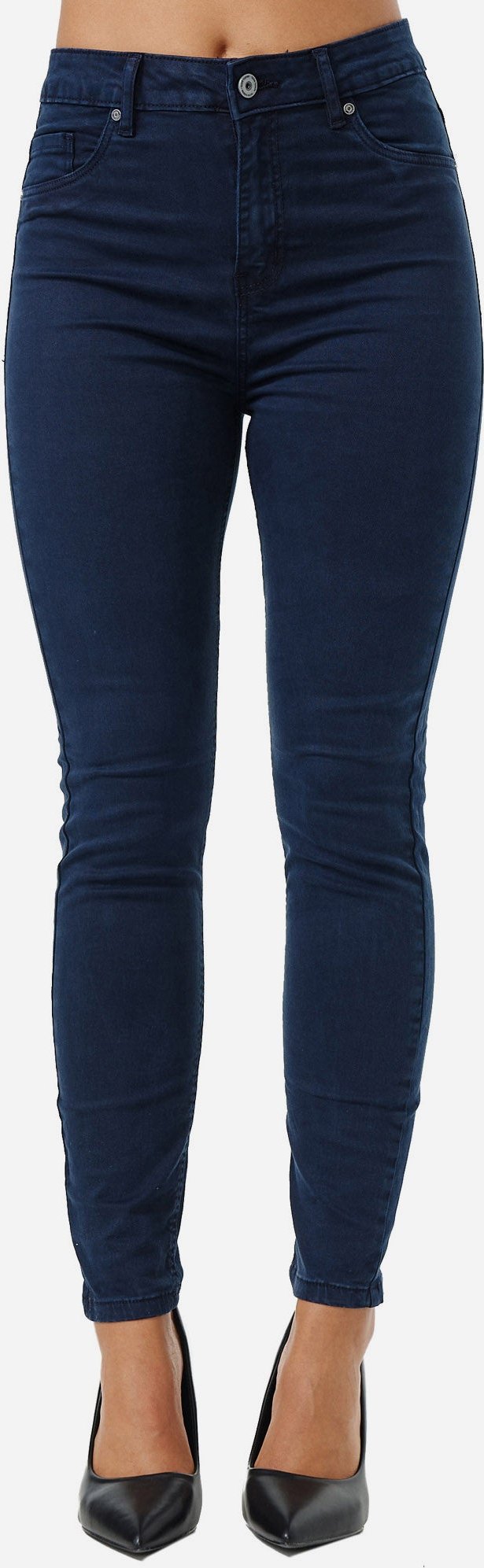 Tazzio Damen Skinny Fit High Rise Jeans